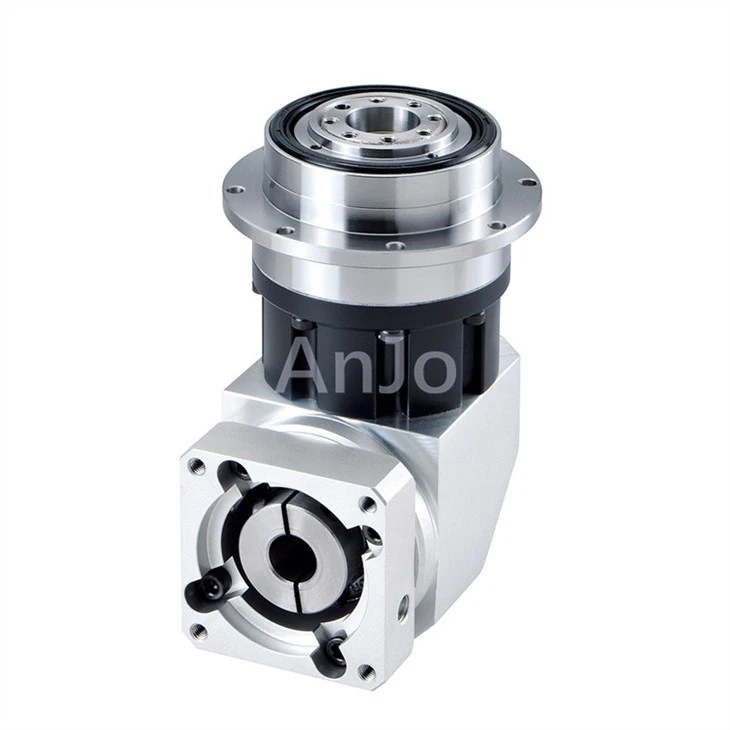 high precision hollow shaft right angle planetary gearbox